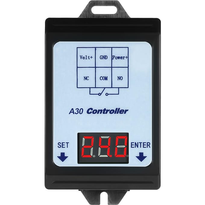 DC 6 ~ 80V spanningsdetectie opladen ontladingsmonitor relaisschakelaarcontroller met