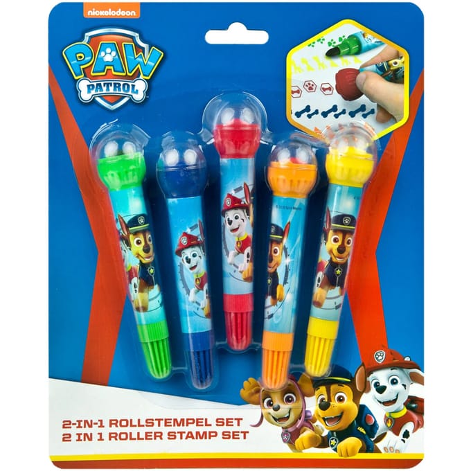 Undercover PAW Patrol stempelstiften set - creatief speelgoed voor kinderen.