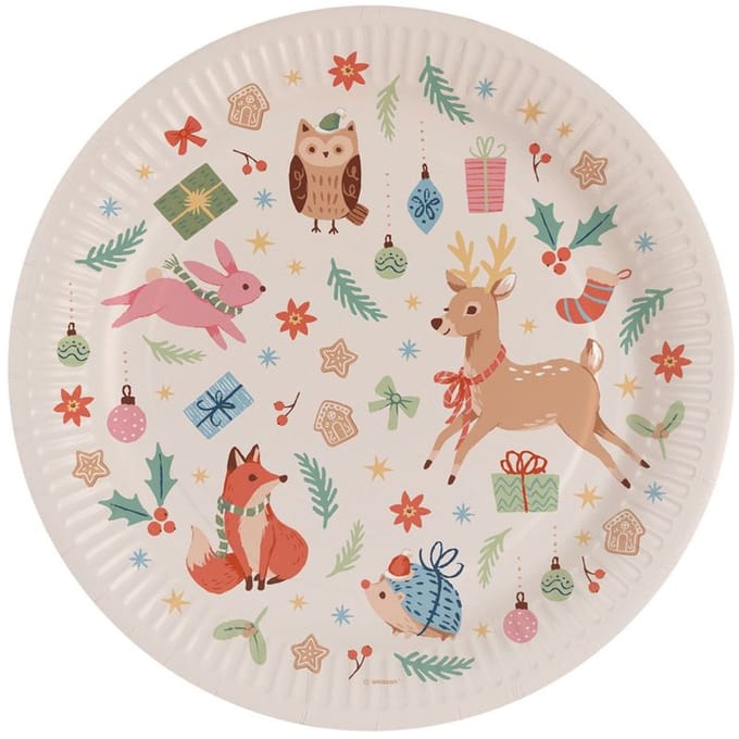 Winter Woodland Borden (8st)
