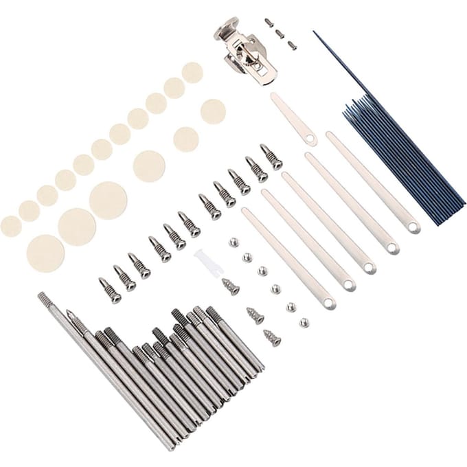 Klarinet Onderhoudsgereedschap Instrument Reparatie Onderdelen Vervangingskit Set white