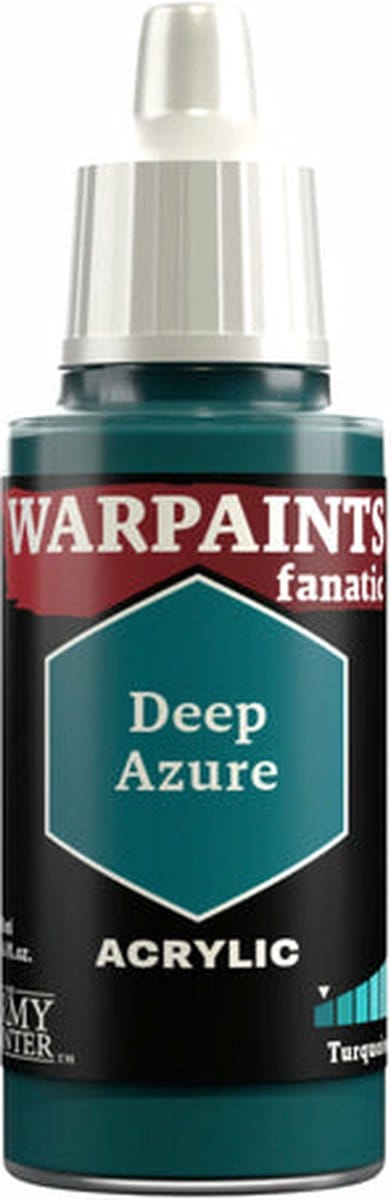The Army Painter Warpaints Fanatic: Deep Azure (18ml) - Verf