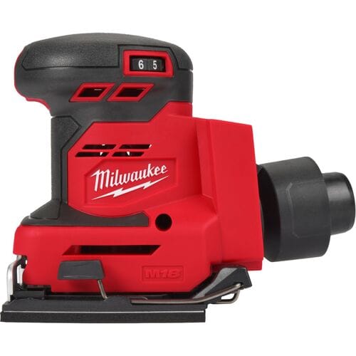 Milwaukee M18 BQSS-0 accu vlakschuurmachine (body) 18V Li-ion 1/4˝