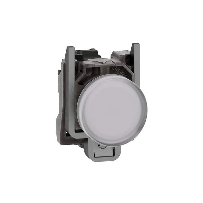 Schneider Electric XB4 LED Pilootlamp 230V AC Wit - XB4BVM1