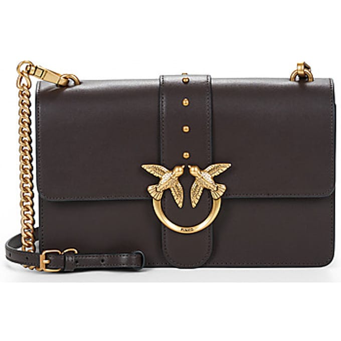 PINKO Love One Crossbody tas 27 cm - Dames - marrone marasca