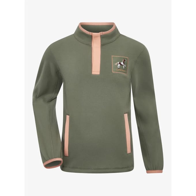 Kinder fleece met drukknopen LeMieux