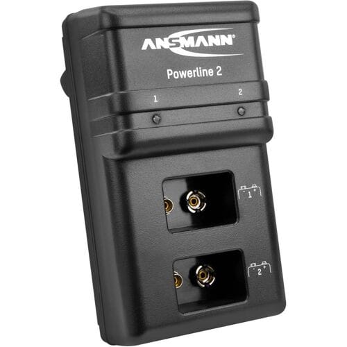 Ansmann Powerline 2 Batterijlader voor binnengebruik Zwart