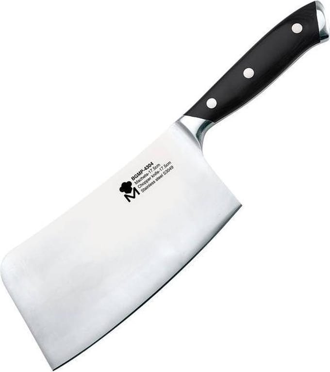 Bergner Masterpro RVS Hakbijl - Lemmet 17.5 cm- Totale lengte 30 cm