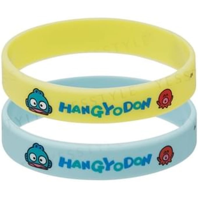 Skater - Sanrio Hangyodon Insect Repellent Silicone Ring Bracelet 2 pcs