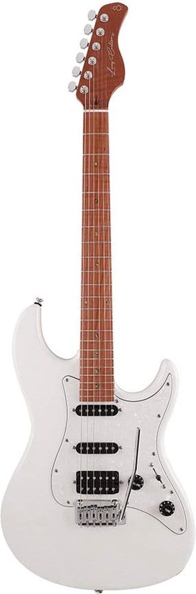Elektrische gitaar Sire Guitars S7/AWH Antique Wit Larry Carlton