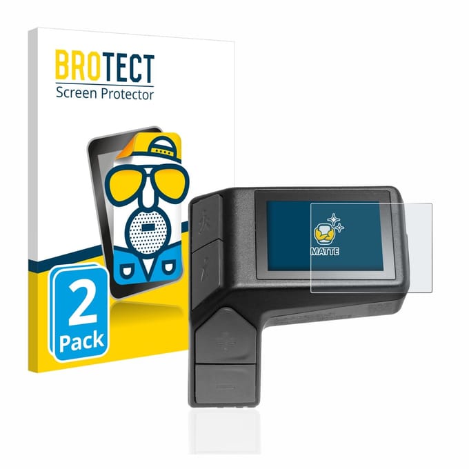 BROTECT - Screenprotector voor Giant Ridecontrol Dash 2 in 1 - Folie Beschermfolie matte 2 Stuks