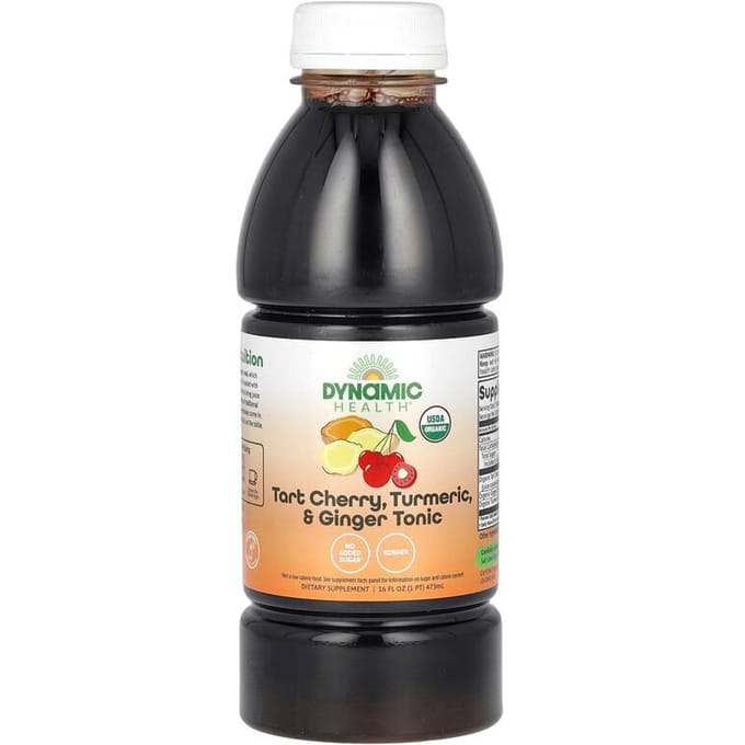 Tonique Cerise Acide, Curcuma & Gingembre, 16 fl oz (473ml)