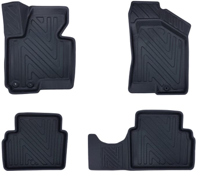 Rubbermatten Kia Sportage 2011-2015 (complete set) - Premium carbonlook