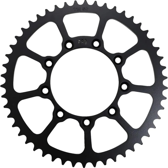 Achterste motor tandwiel van staal Moose TM Racing EN 250