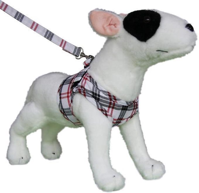Doxtasy Tuigje Hondentuig Comfy Harnass Scottish white  borstomvang 34 - 38 cm