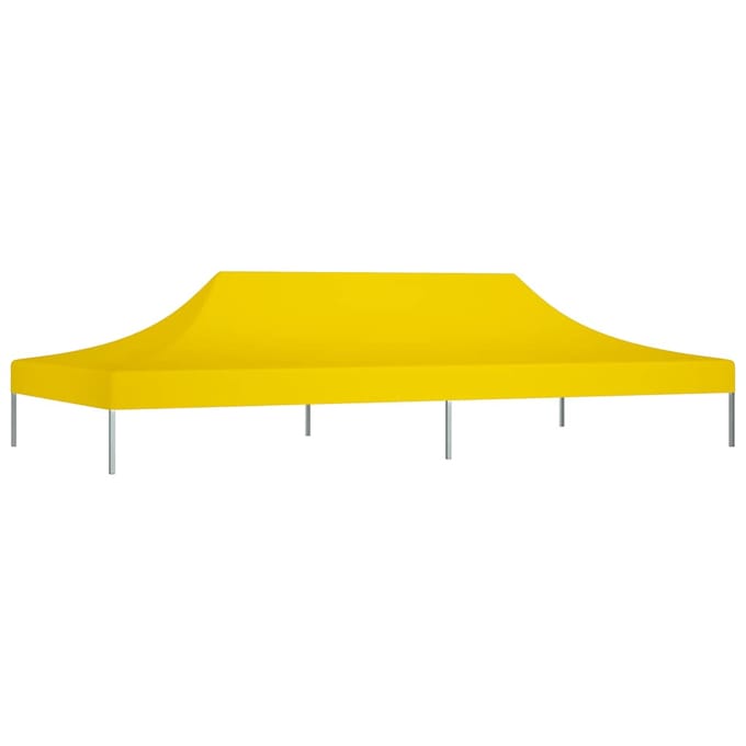vidaXL - Partytentdak - 270 - g/m² - 6x3 - m - geel