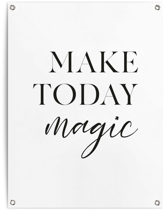 Tuinposter Een magische dag - 80 x 60 - Canvas - REINDERS