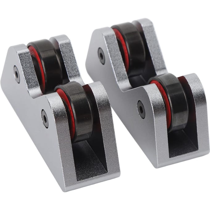 2 STUKS Biljartkeu Rechtheidscontrole Roestvrij Staal Poolkeu Stok Schacht Roller Rechtheid zilver