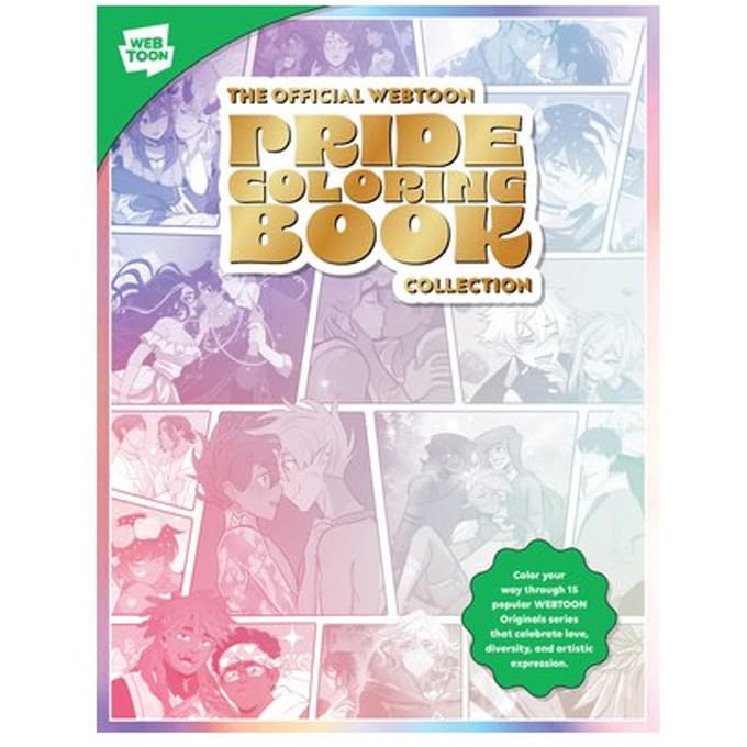 The Official Webtoon Pride Coloring Book Collection - Webtoon - WEBTOON Entertainment