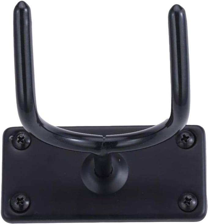 Strijkplank Hanger - Strijkplank Houder - Ruimte Besparen - Multifunctionele Opslag - 10.5x8x9.6cm - Zwart