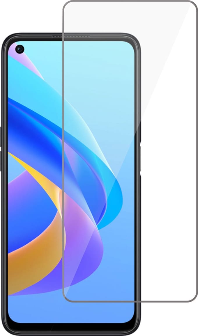 Geschikt voor Oppo A76 Screenprotector - Geschikt voor Oppo A76 Beschermglas Screen Protector 9H Glas