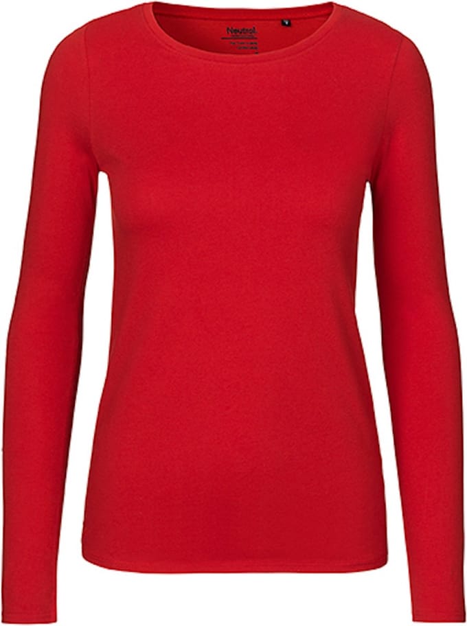 Neutral - Ladies´ Long Sleeve T-Shirt - Red - XL