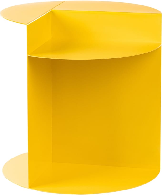 TAGGART - Bijzettafel - Geel - IJzer