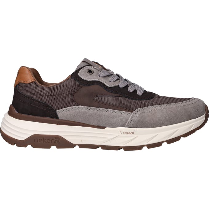 Rieker Sneakers grijs Synthetisch - Maat 43