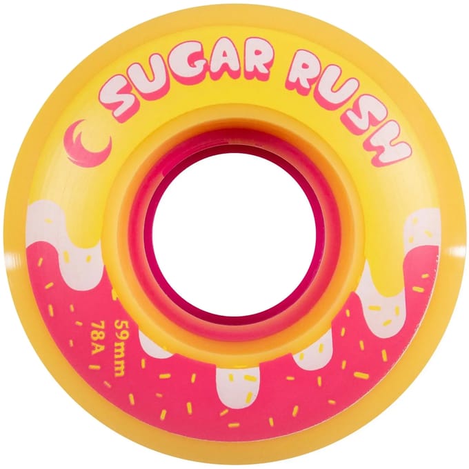 Chaya Sugar Rush 78a Schaatswielen Goud 59 x 38 mm