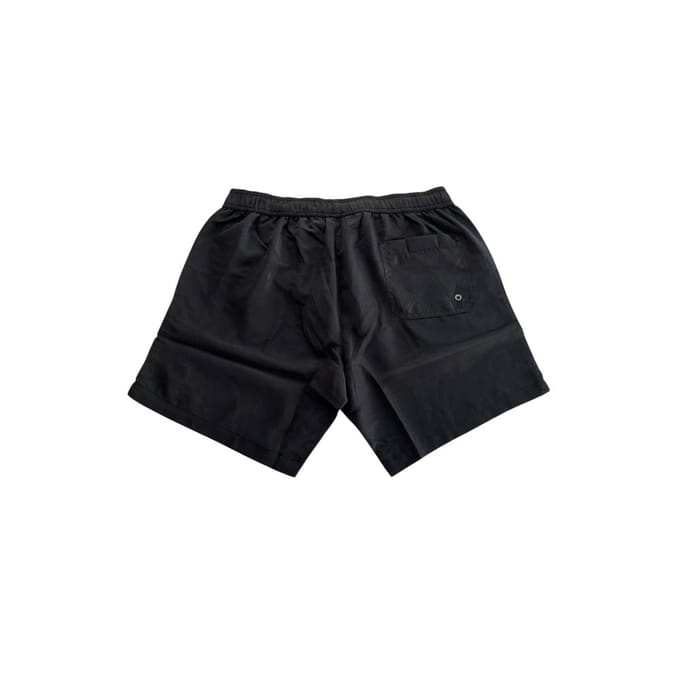 Trussardi Beachwear Zwarte Polyester Heren Zwemshort
