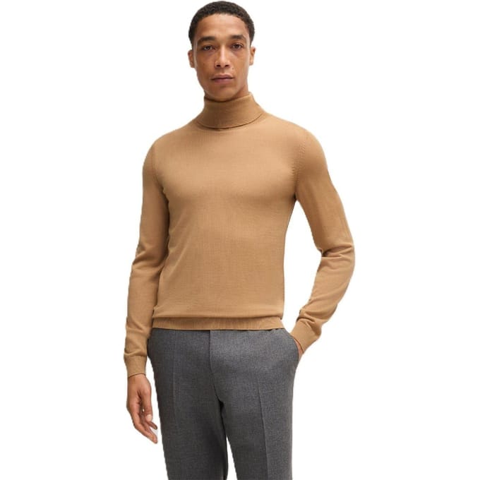 Boss Heren Musso-P Trui (Medium Beige)