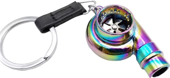 Sleutelhanger Turbo met geluid - Auto - Motor - Kado - Tuning - Garage