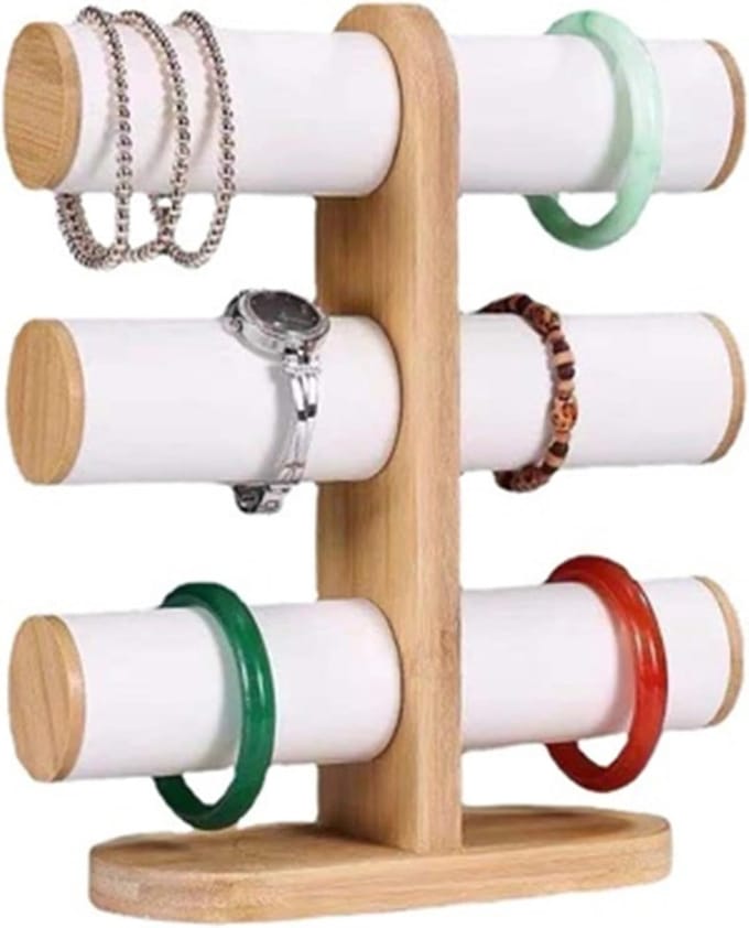 Armbandhouder Organizer - Sieraden Display - Sieraden Presenteren - Multifunctioneel Ontwerp - Niet gespecificeerd - Wit