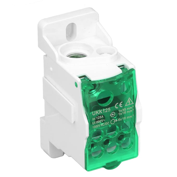 DIN Rail Verdeelkast Universeel Elektrisch Klemmenblok Stroomdraad Connector Lasdoos 690V