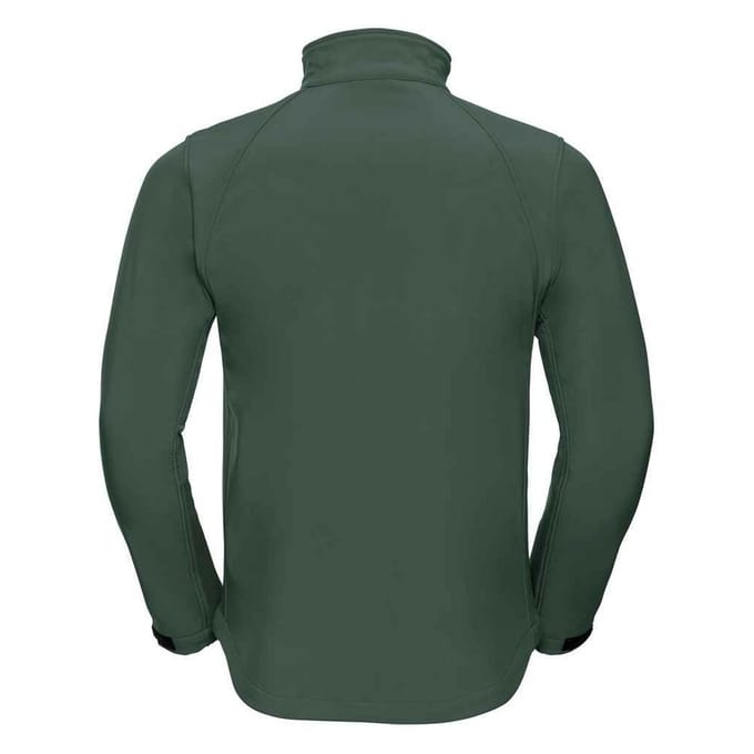 Russell Effen Soft Shell Jas Heren (Fles)
