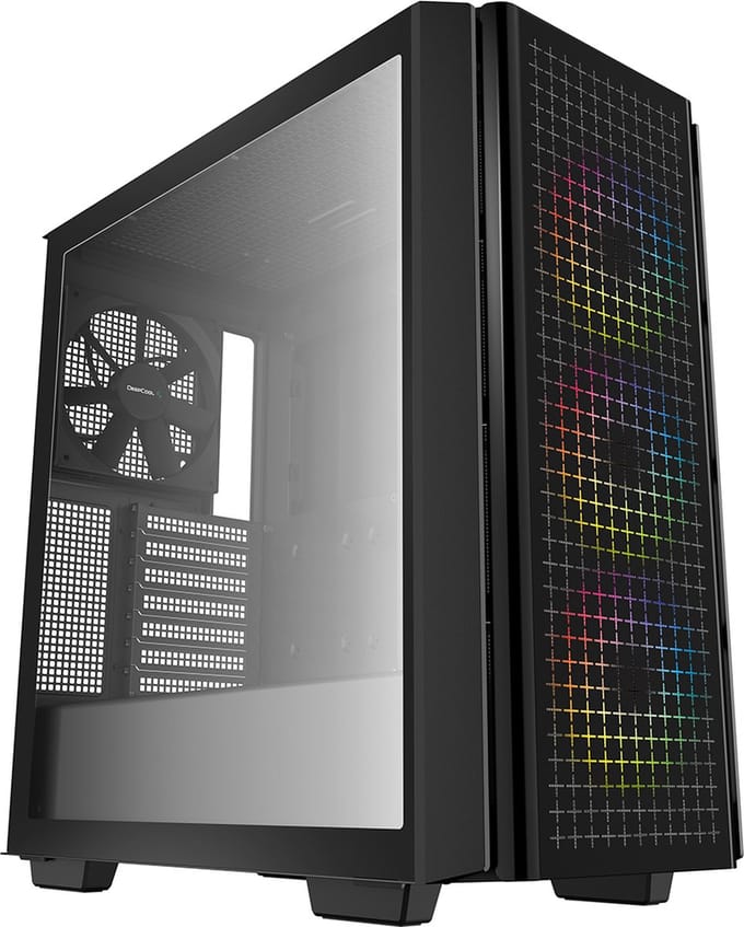 Deepcool CG540 - Midtowermodel ATX - USB 3.0 - window - zwart