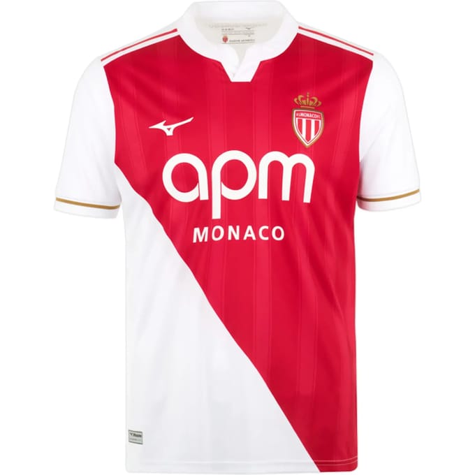 Thuis shirt kind AS Monaco 2025/26