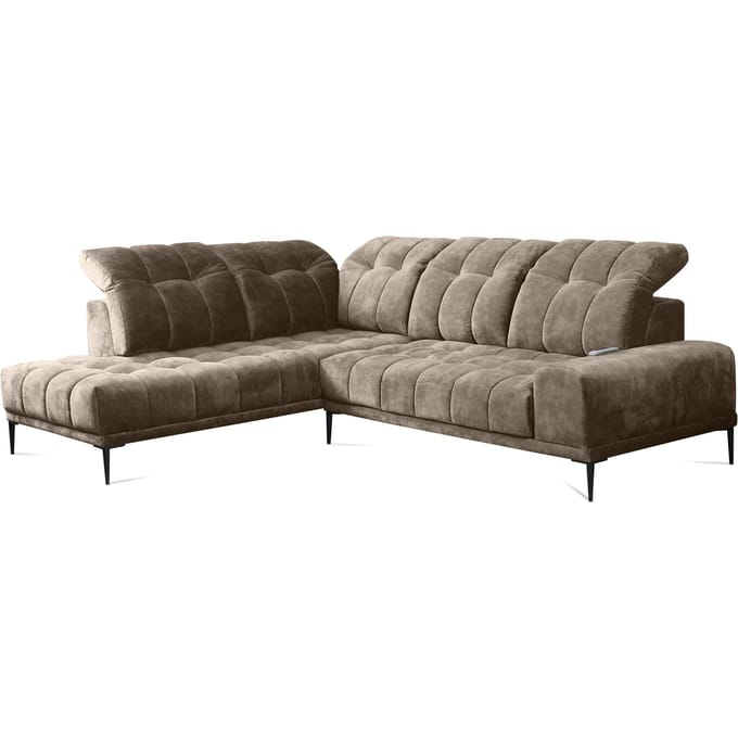 Hoekbank Geneva links velvet | NADUVI Collection