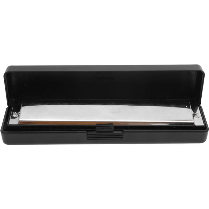Mondharmonica met 24 gaten C-toon Octaafstemming Beginner Populair Muziekinstrument Benodigdheden black