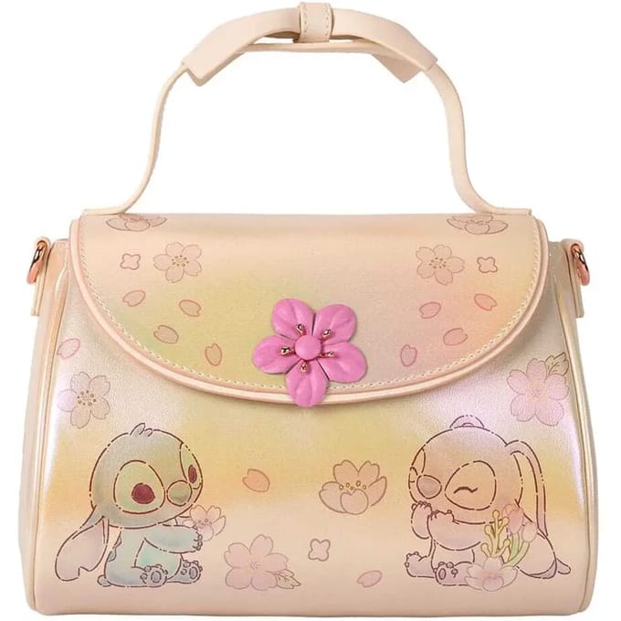 Loungefly - Disney - Lilo and Stitch - Crossbody Tas - Bow Handle Cute Stitch Tas