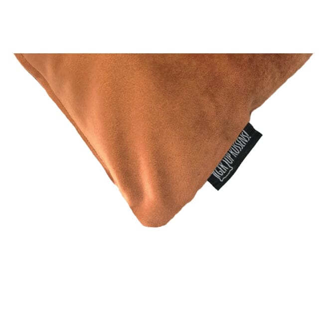 Gek op kussens! Sierkussen velvet terracotta | 30 x 50 cm | velvet/polyester