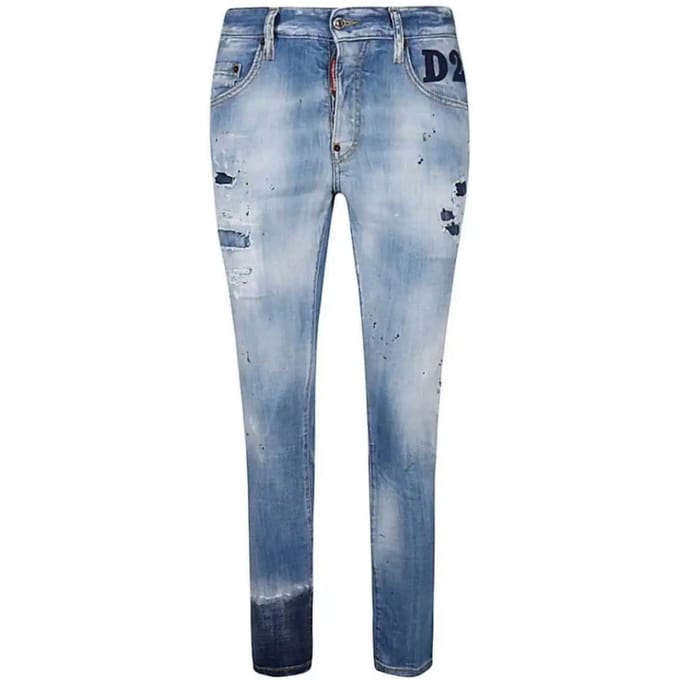 Dsquared2 Skater Jean Lichtblauwe Denim Broek