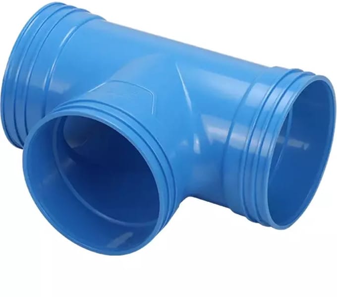 Wavin Ventiza T-stuk 90 graden PVC rond 160 mm M/M/M