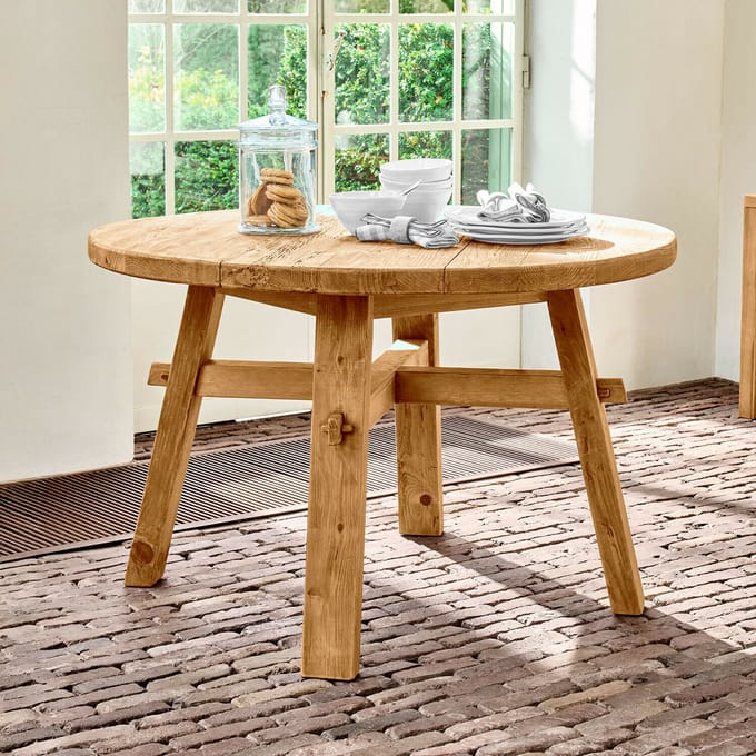 LOBERON Tafel Crestwooden bruin