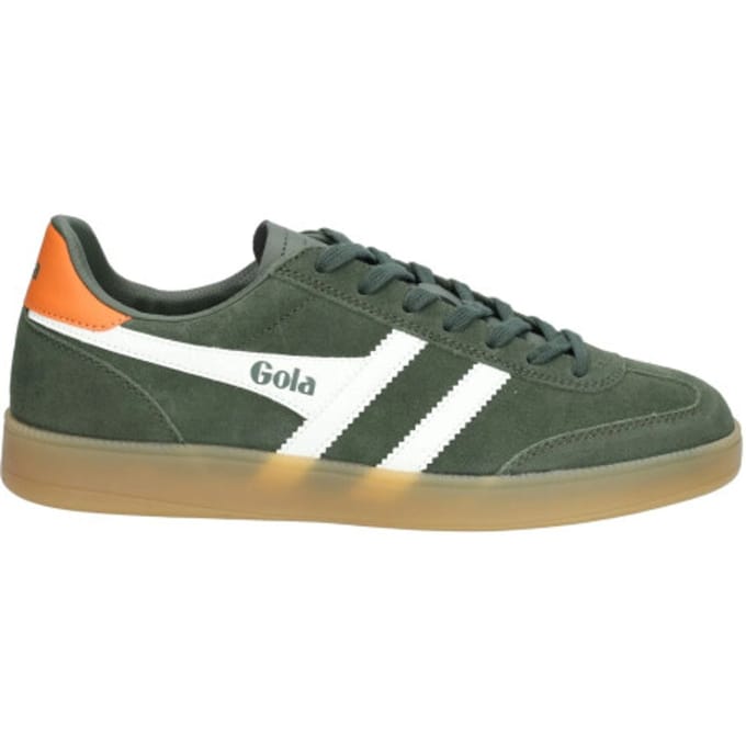 Gola Viper - Herensneaker - Donker-Khaki-Wit-Moody-Orange-Gum