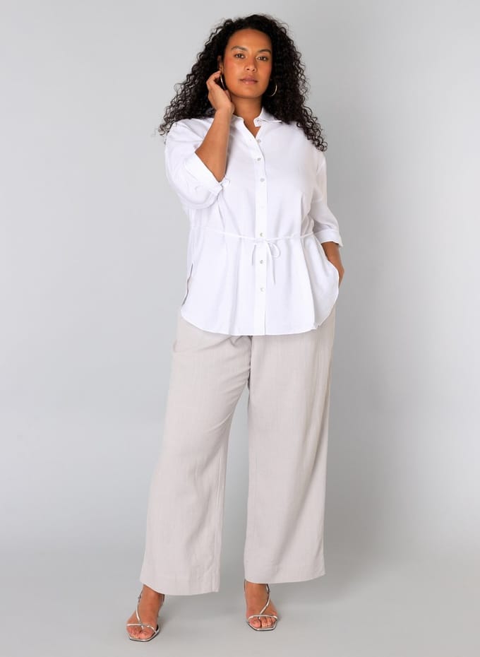 YESTA Umeko Tops - White - maat X-0(44)