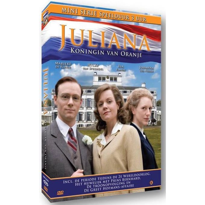 Juliana koningin van Oranje- miniserie - DVD