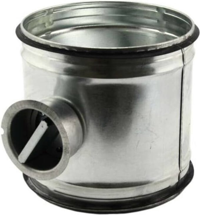 Handbediende regelklep Ø 80mm voor spirobuis