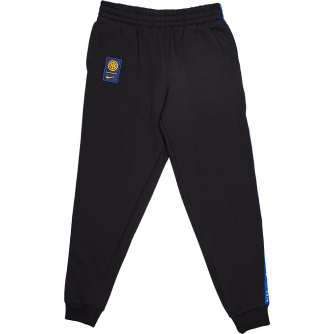 Nike Inter Cs Bb Broeken Kinder - Zwart - Maat 158 - 170 CM - Katoen Fleece