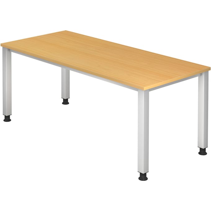 QUEO 19 S | Bureau - Beuken 180 x 80 Tafelhoogte I In hoogte verstelbaar