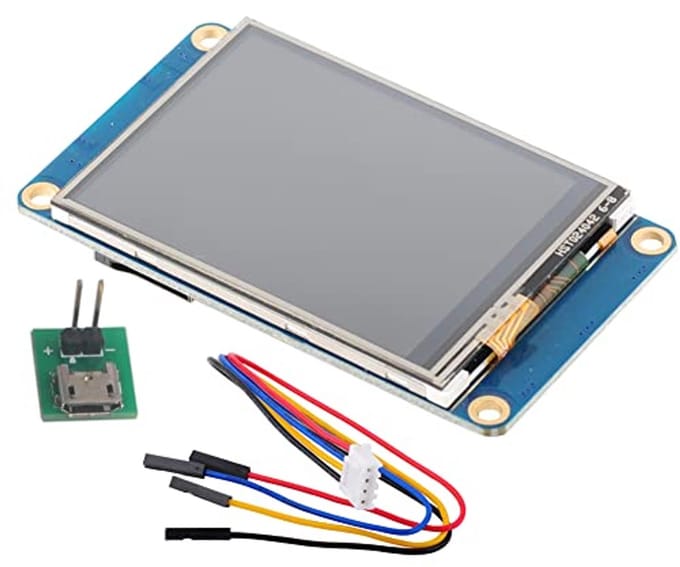 2,4 Inch HMI Display met Touchscreen voor Arduino en ESP32